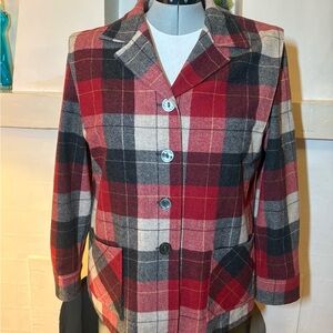 Women’s Pendleton 49er- Red, Black, Gray XL